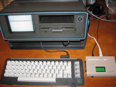 Commodore SX-64 with Flyer Case Enclosure